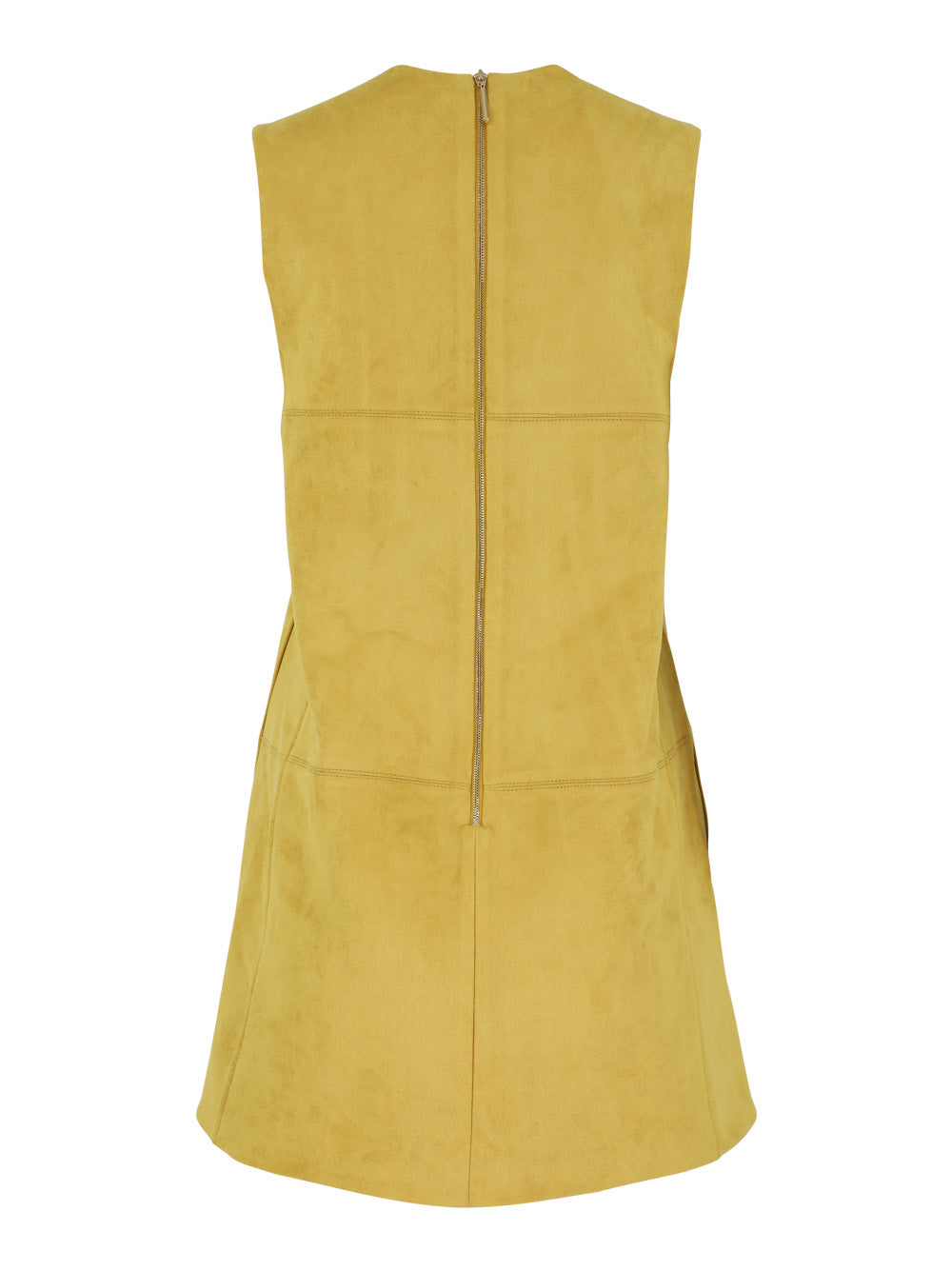 Alexis Dakota Suede Shift Dress in Citrine