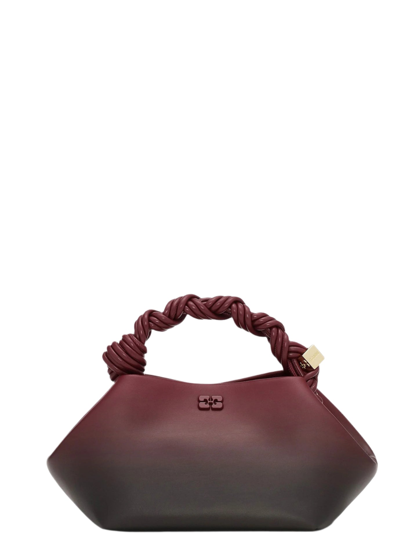 Ganni Bou Bag Small Gradient in Tawny Port