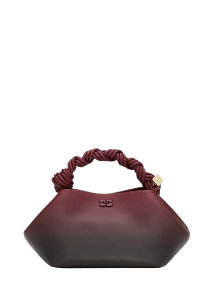 Ganni Bou Bag Small Gradient in Tawny Port
