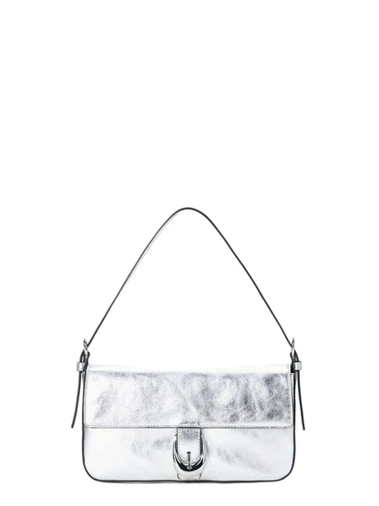 Staud Harlow Bag in Silver