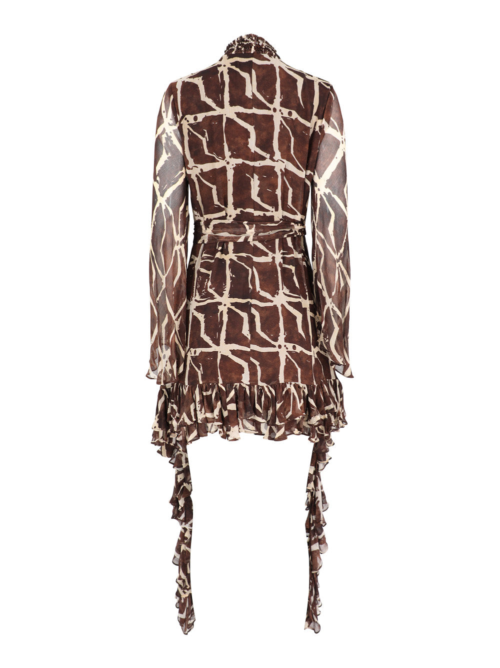 Alexis Amalia Chiffon Dress in Sable