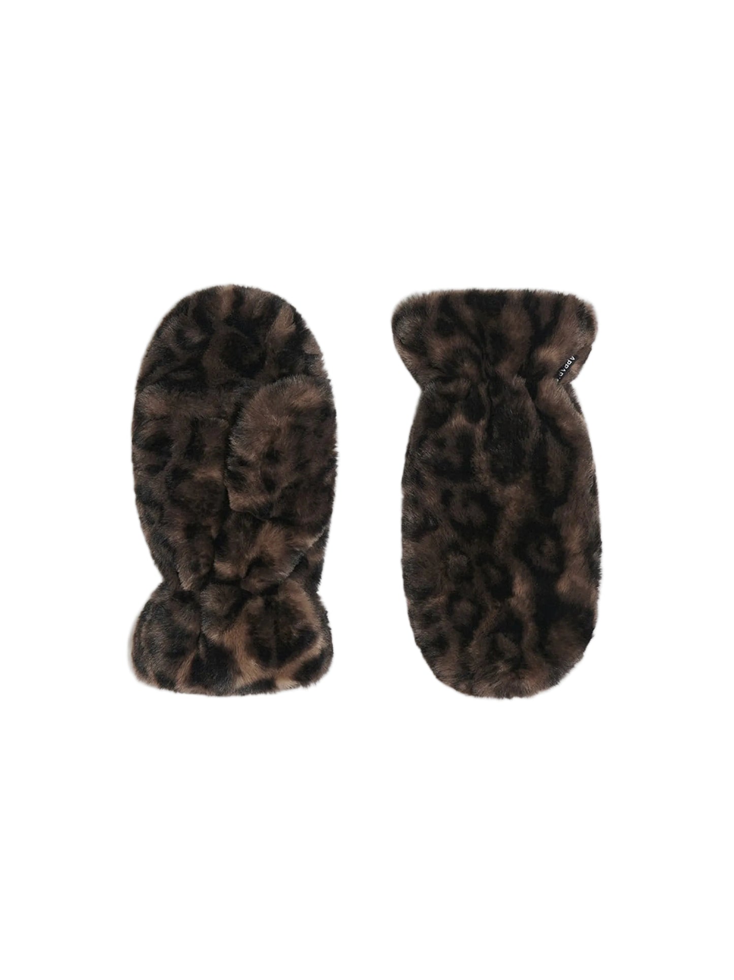Apparis Coco Leopard Gloves in Dark Leopard