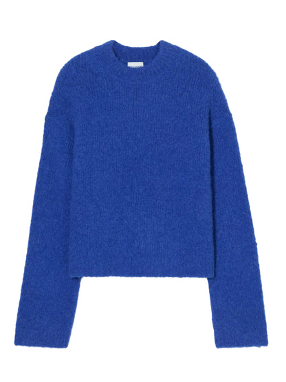 CLOSED Crew Neck Long Sleeve in Galaxy Blue