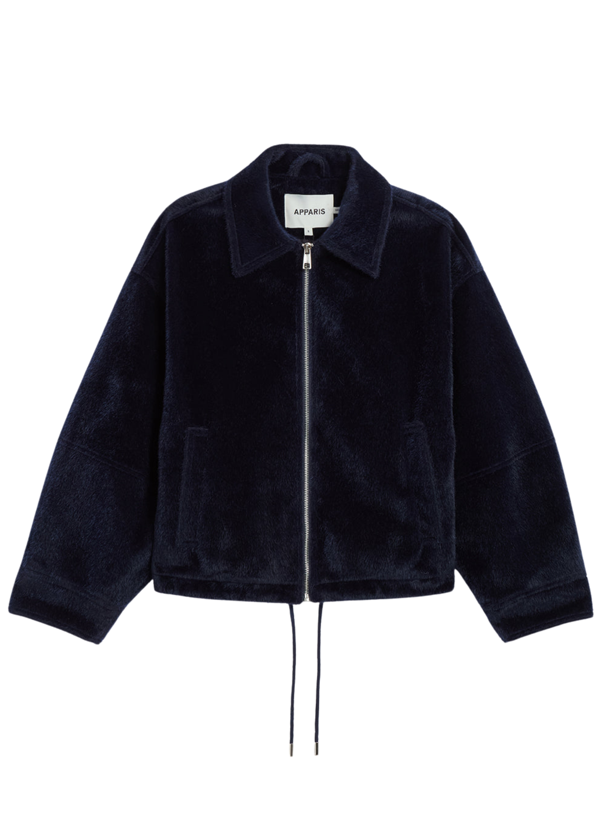 Apparis Ada Pony Jacket in Navy Blue