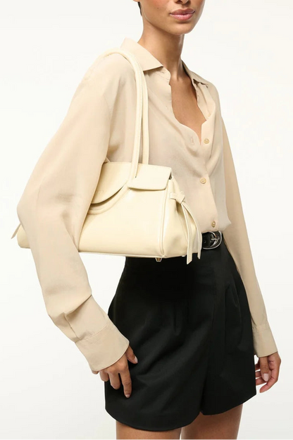 Staud Maude Shoulder Bag in Cream