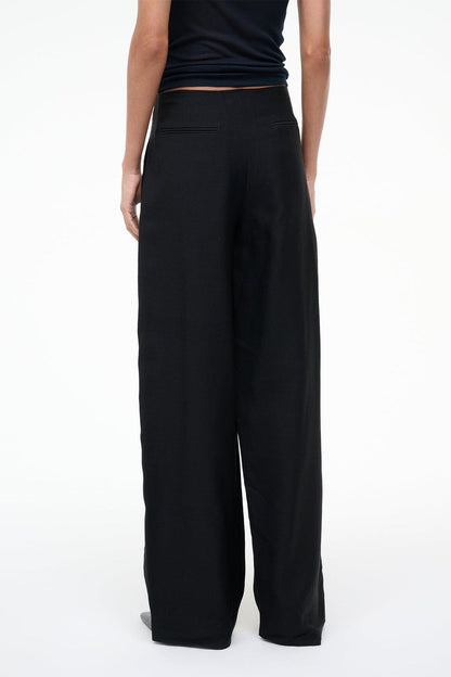 Staud Pierre Pant in Black