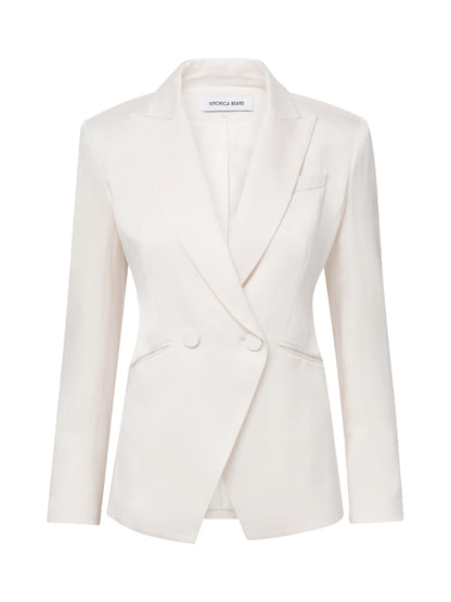 Veronica Beard Rickie Dickey Jacket in Dove