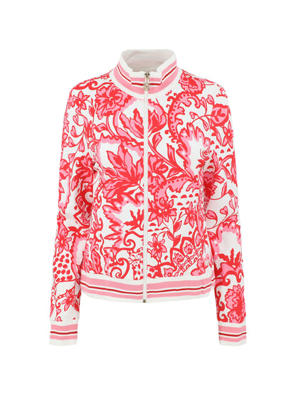 Lilly Pulitzer Regate Jacket UPF 50+ in Coconut Spicy Socialite