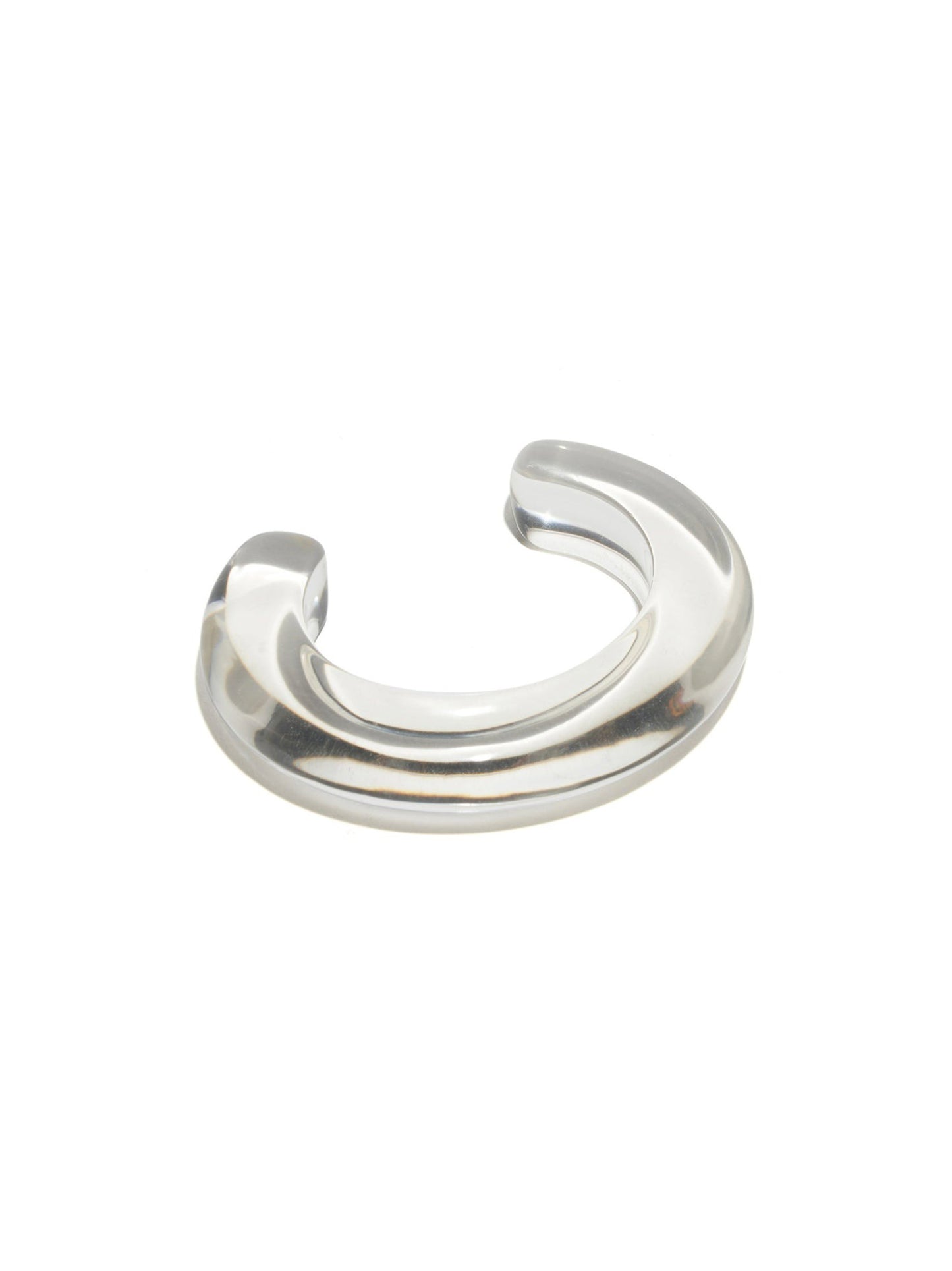 Lizzie Fortunato Ridge Cuff in Clear