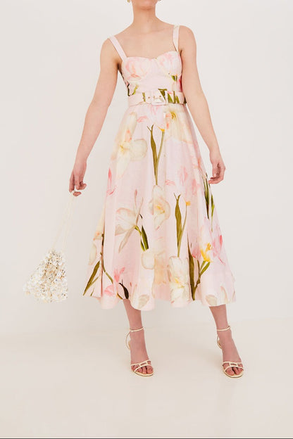 Cara Cara Calypso Dress in Lillian Blush