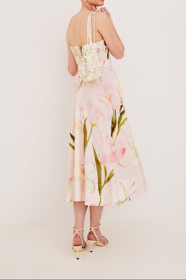 Cara Cara Calypso Dress in Lillian Blush