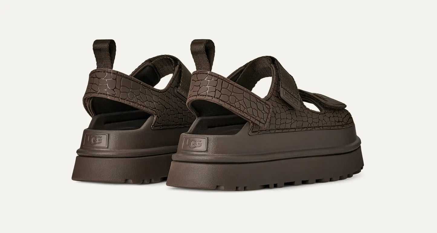 UGG Women's Goldenglow Embossed in Dense Smoke