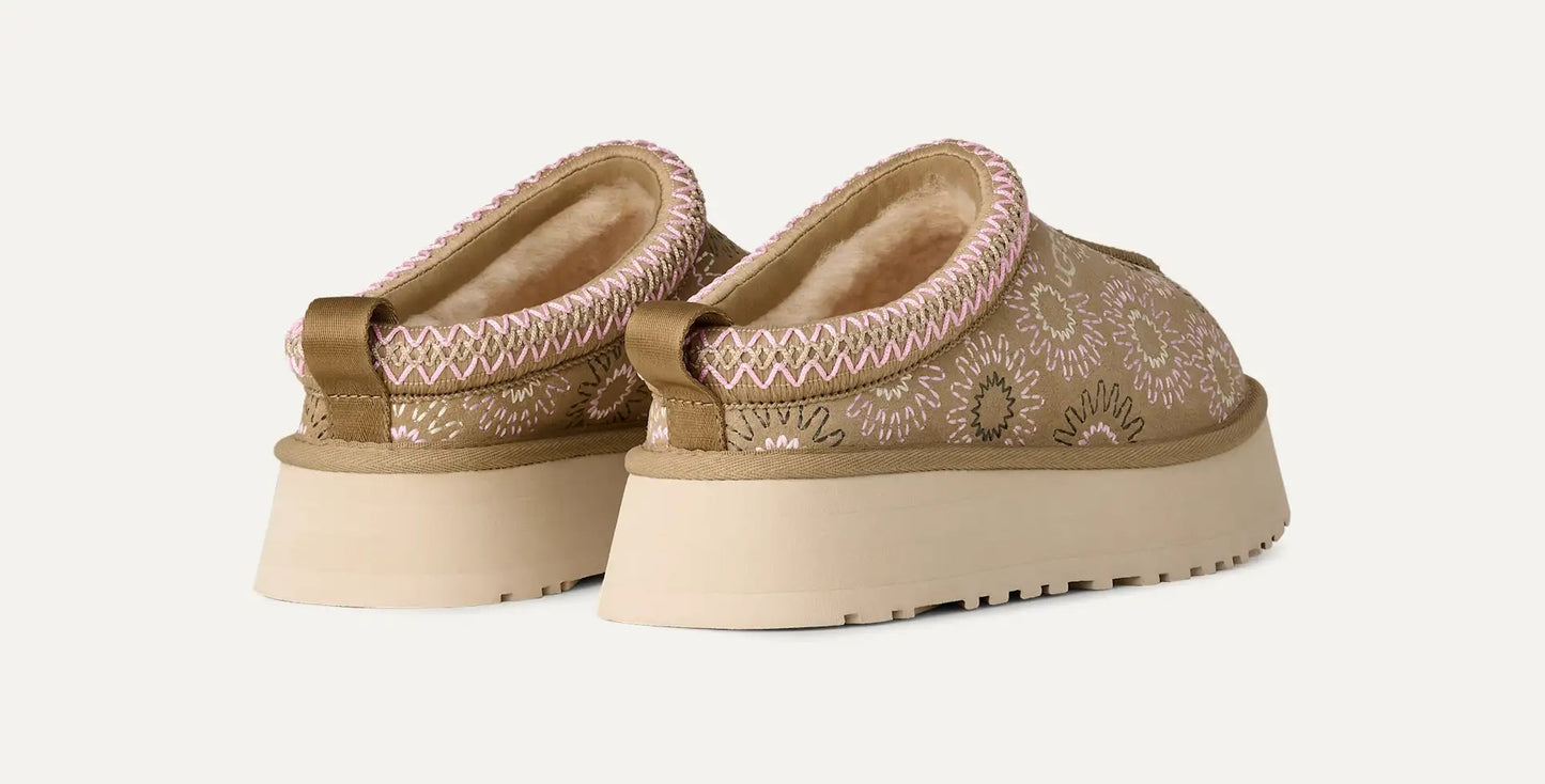 UGG Tazz Sun Stitch in Mustard Seed