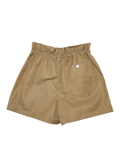 Agolde Lydia Short in Khaki