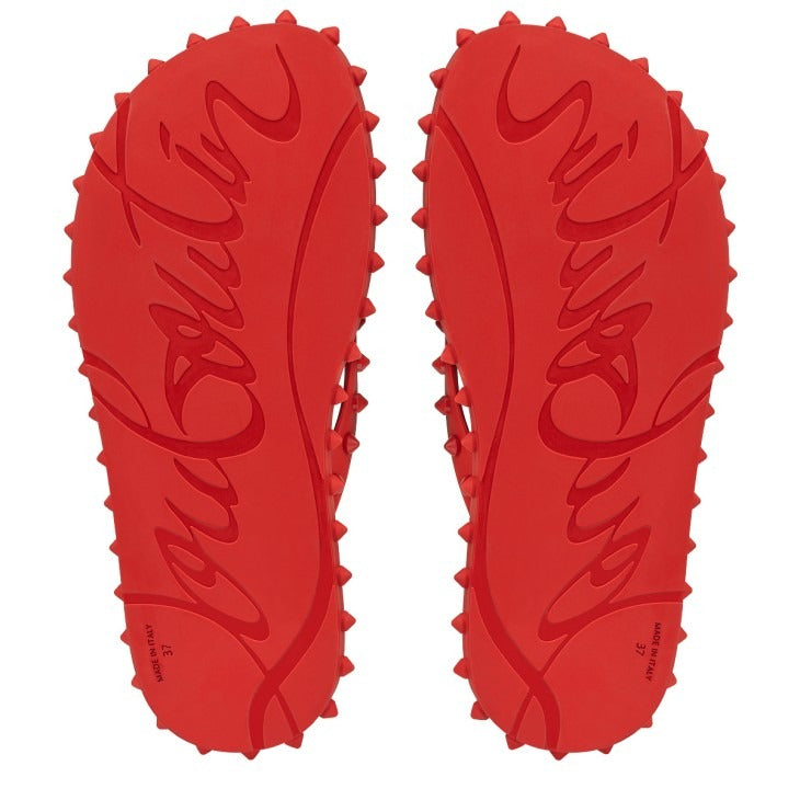 Christian Louboutin Super Loubi Flip in Red | In-Store Only