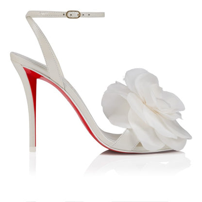 Christian Louboutin Miss Z Flora in Bianco
