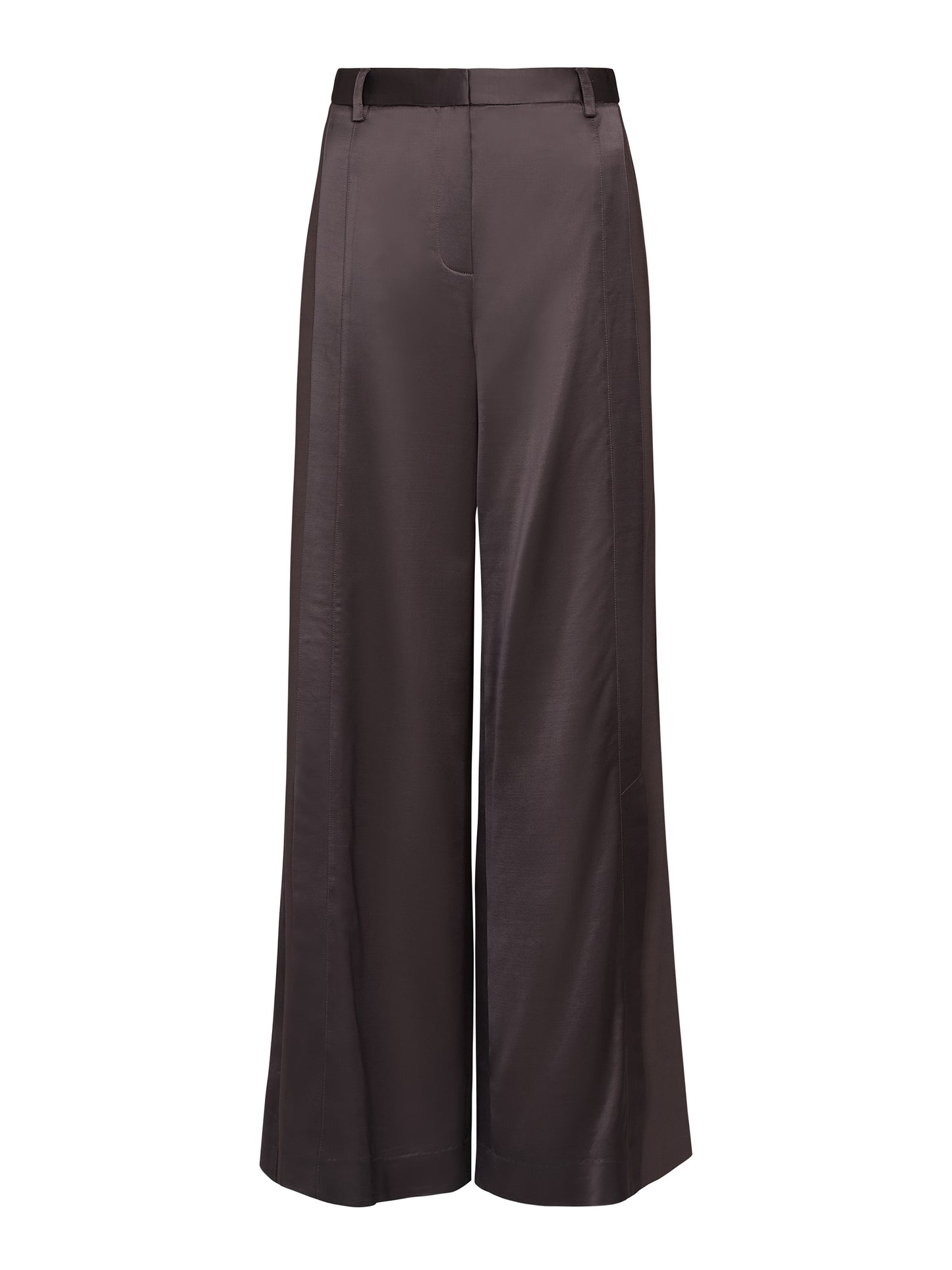 TWP Taite Pant in Chocolate Torte