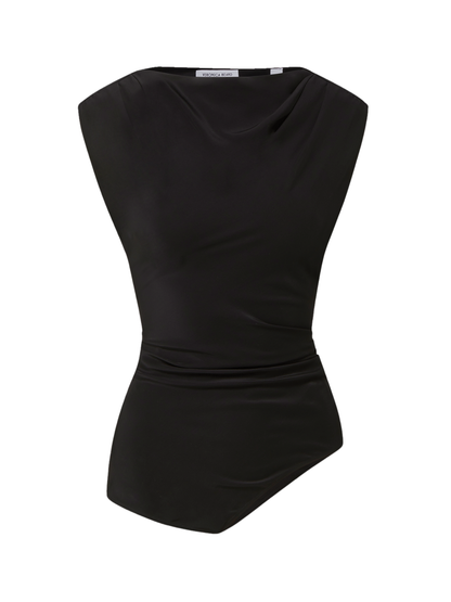 Veronica Beard Yvonne Asymmetric Top in Black