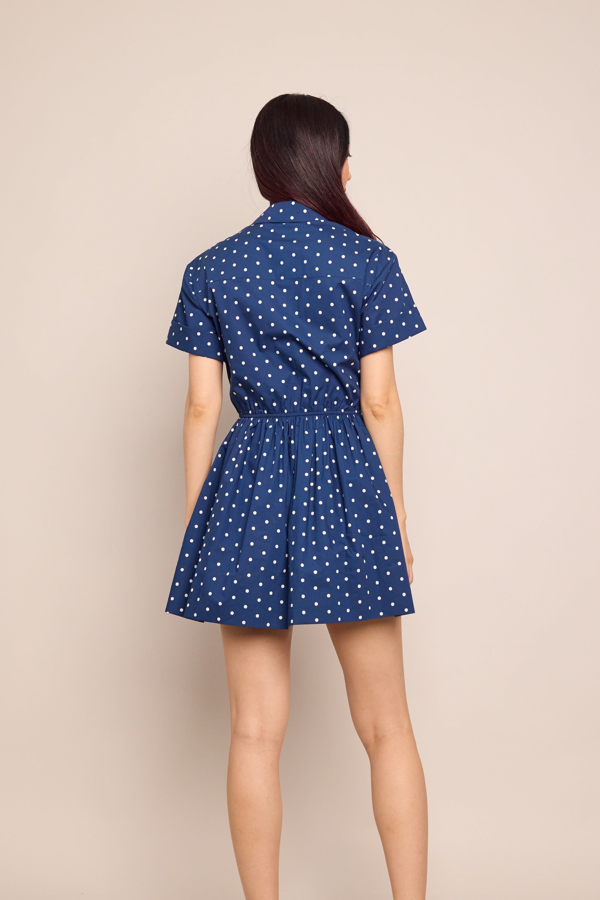 Cara Cara Asbury Mini Dress in Dots Navy – Leigh's of Breton Village