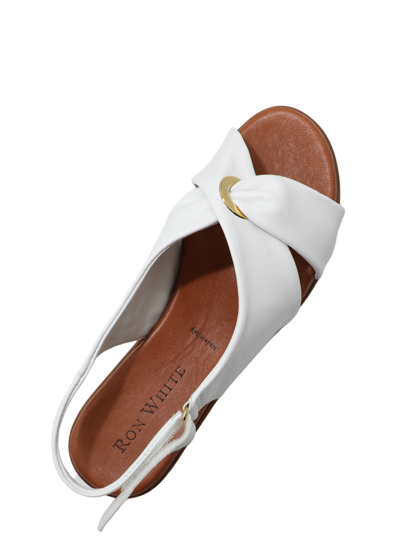 Ron White Priya Platform Sandal in White