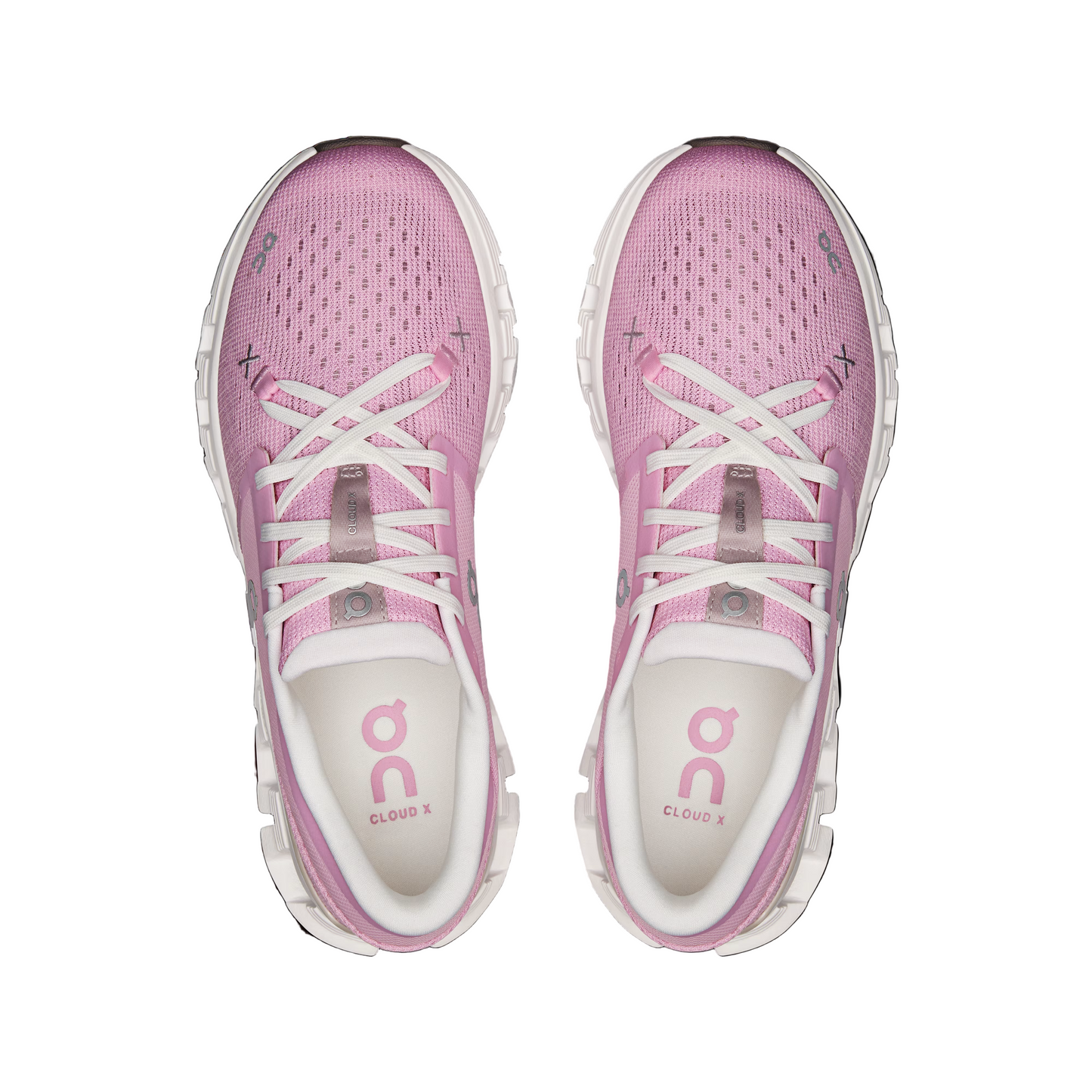 On Running Women's Cloud X4 Sneaker in Petal/Sand