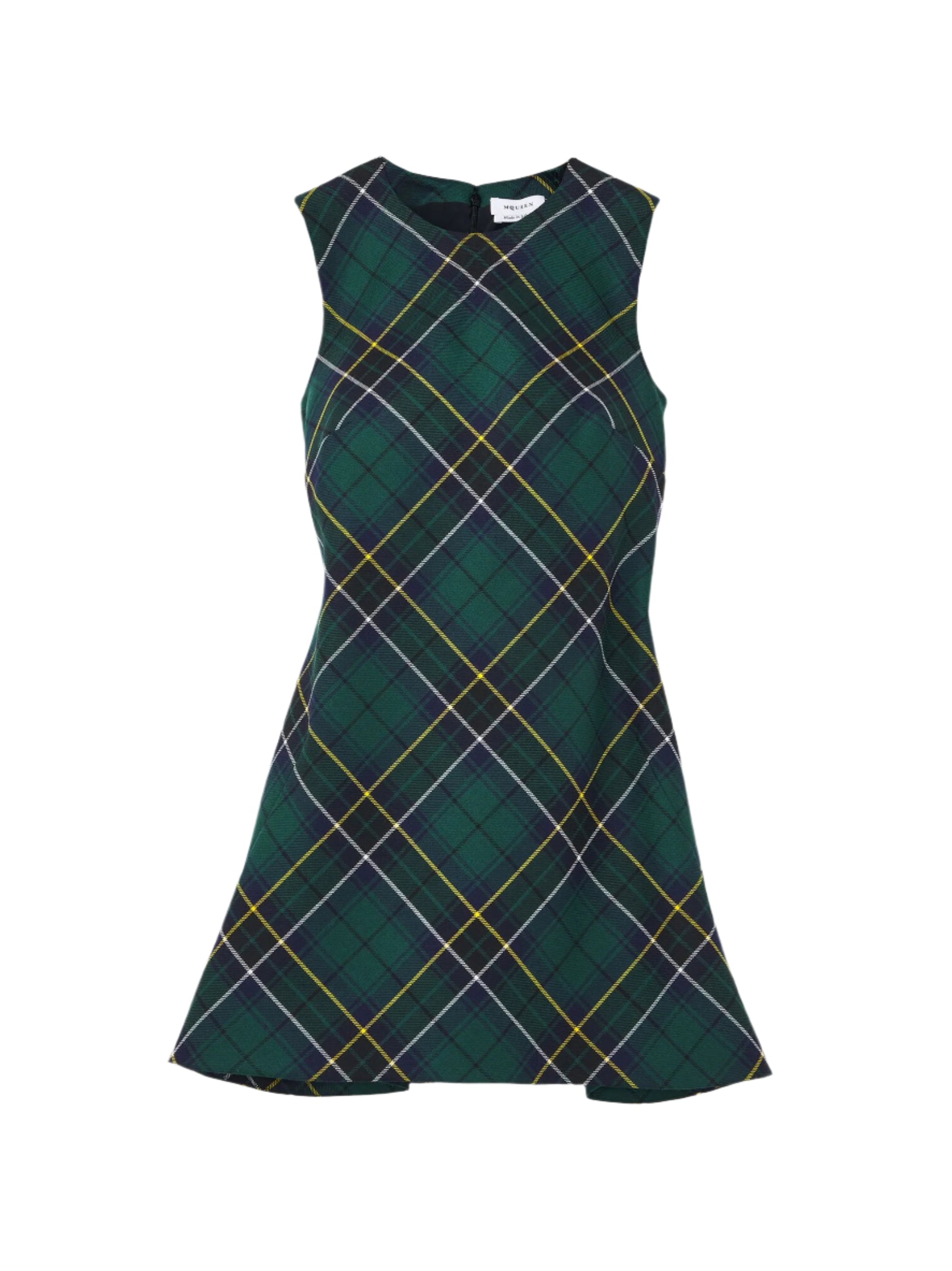 Alexander McQueen Wool Tartan Mini Dress  Leigh's of Breton Village