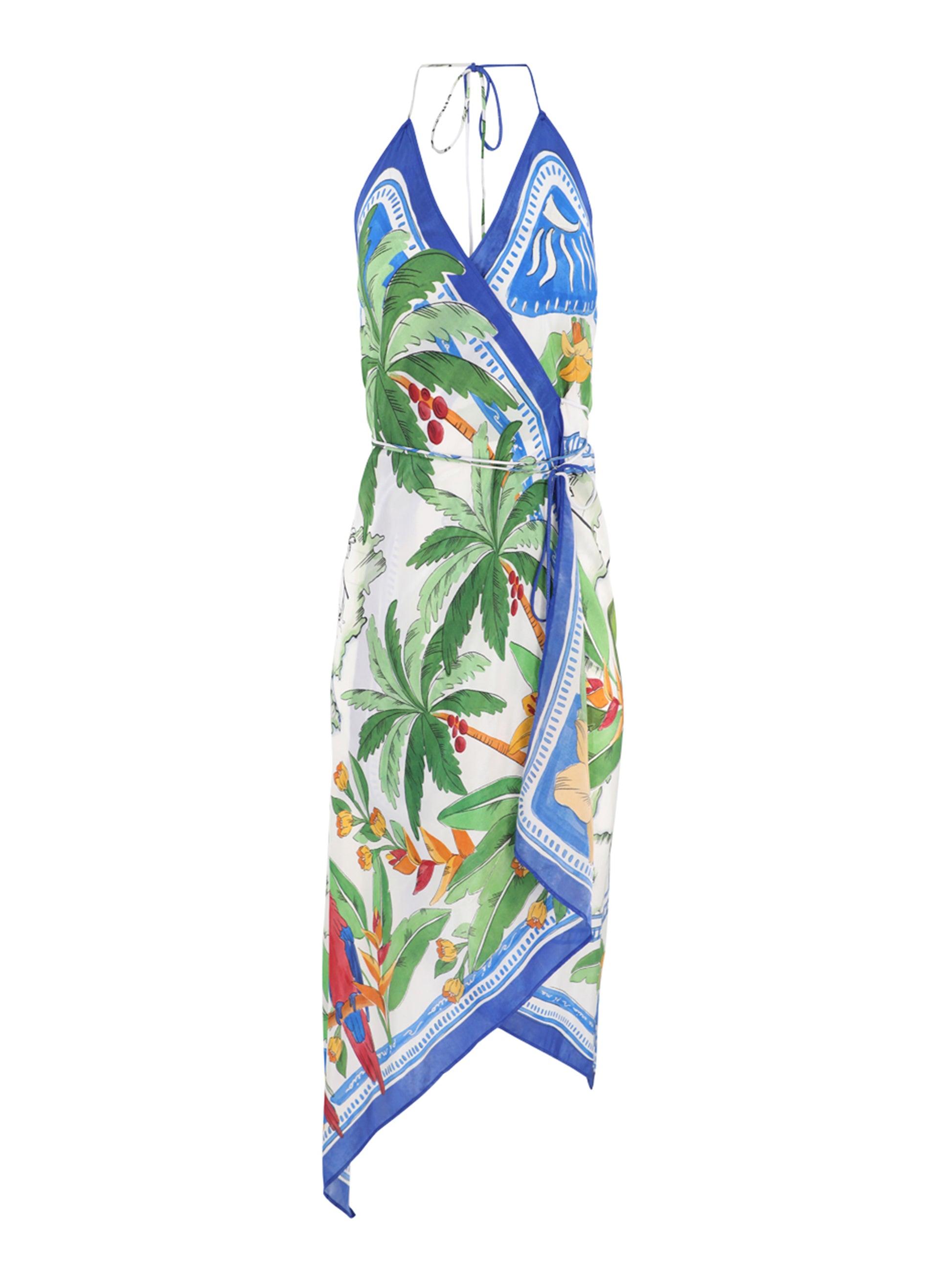 Farm Rio Dress in Tropical Destination Off-White – Leigh's of Breton Village