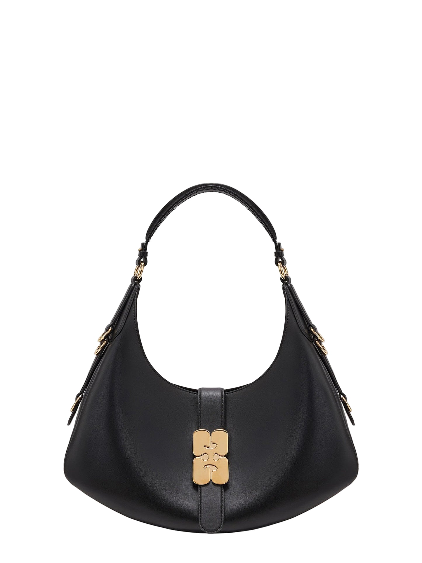 Ganni Small Kat Bag in Black
