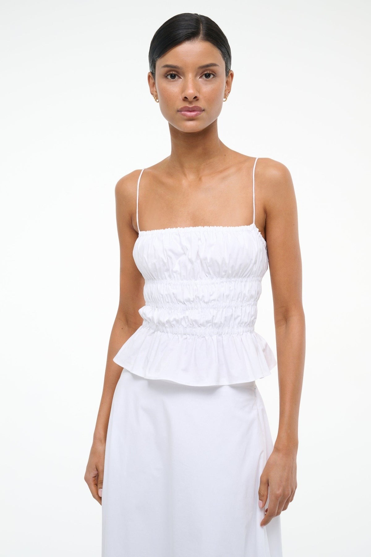 Staud Ayla Top in White