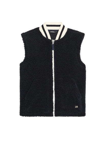 Splits59 Aster Sherpa Vest in Black