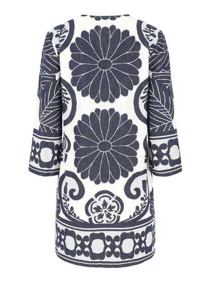 Trina Turk Amy 3/4 Sleeve Dress Fuyuko Fil Coupe