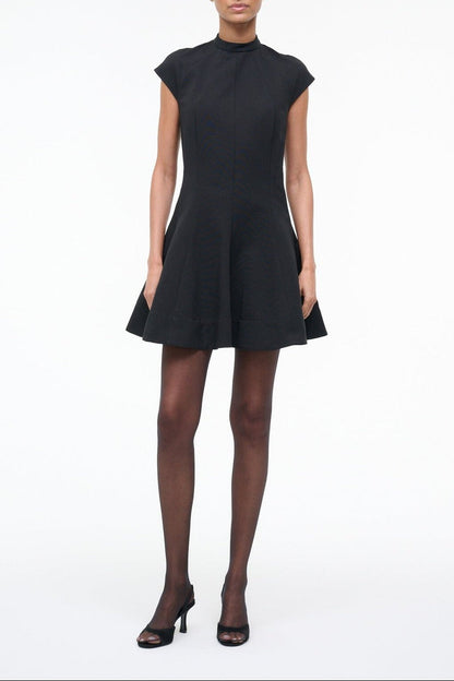 Staud Ellie Dress in Black