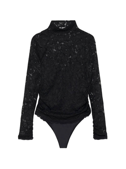 Simkhai Zurie Bodysuit in Black