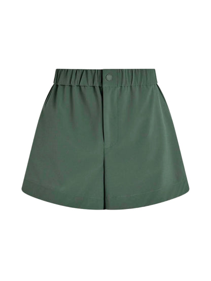 Varley Nila Mid Rise Short in Cilantro