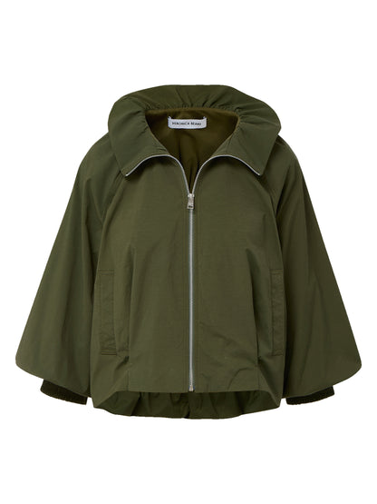Veronica Beard Circe Bubble Jacket in Army