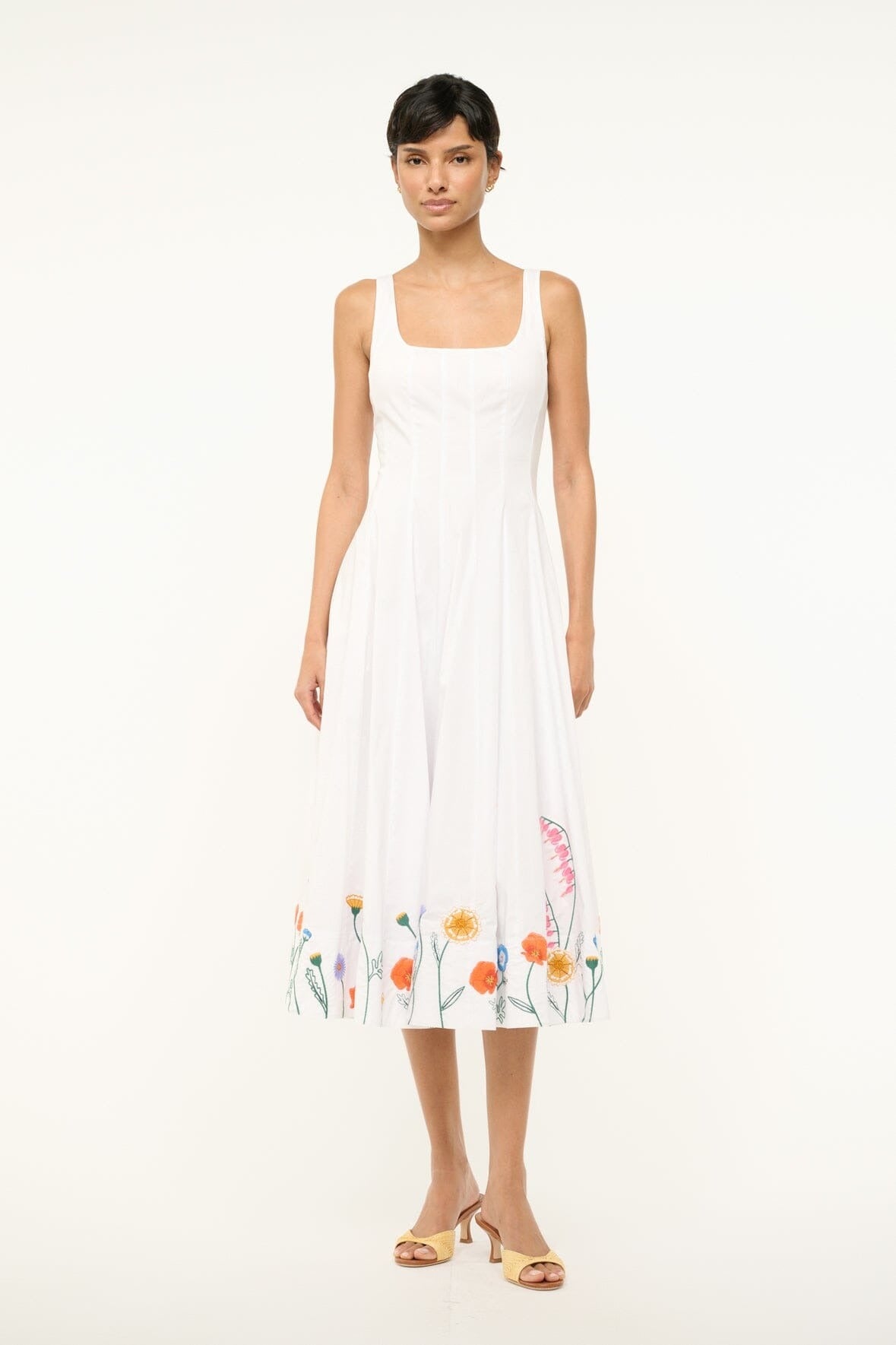 Staud Wells Dress in Seed Shop – Leigh's of Breton Village Staud Wells Dress in Seed Shop – Leigh's of Breton Village