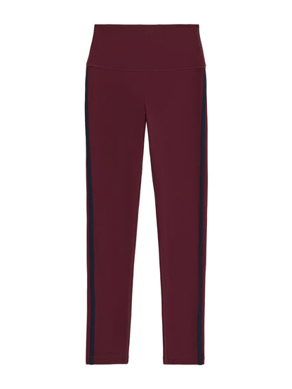 Splits59 Amber Airweight High Waist 7/8 in Dark Cherry/Indigo