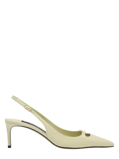 Dolce & Gabbana Slingbacks in Sage Green