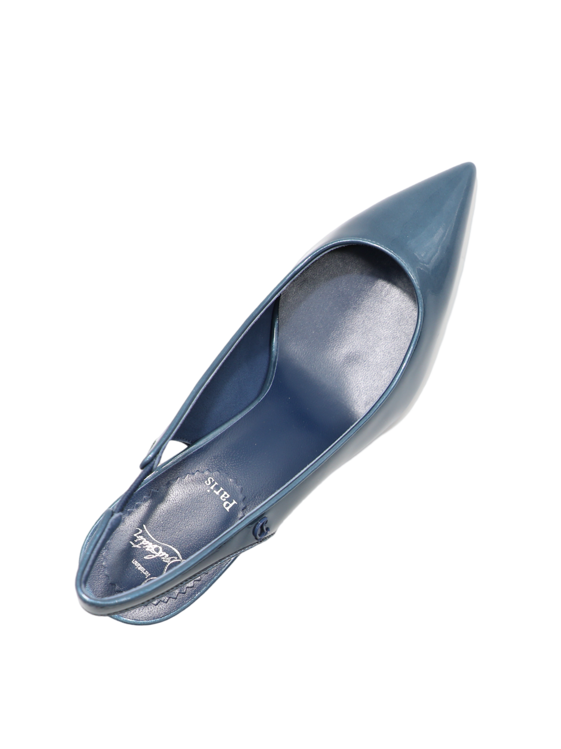 Christian Louboutin Sporty Kate Sling 55 Heel in Denim | In Christian Louboutin Sporty Kate Sling 55 Heel in Denim | In