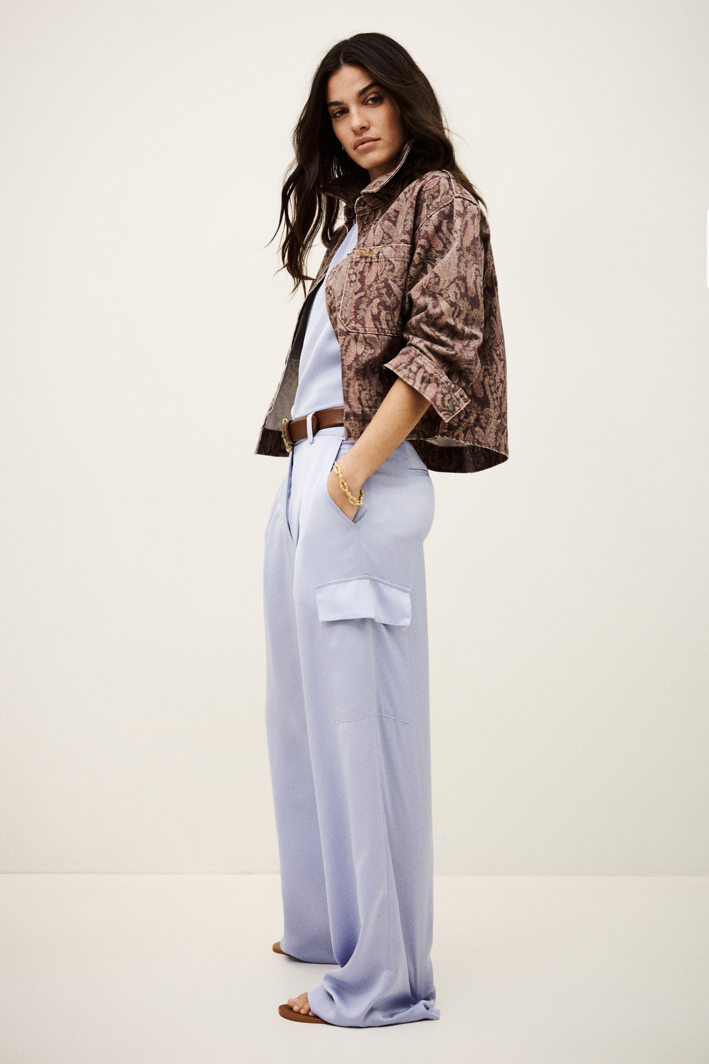 BA+SH Trousers Cary in Lavande