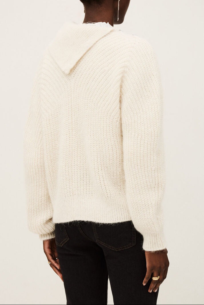 BA+SH Jumper Roumane in Ecru