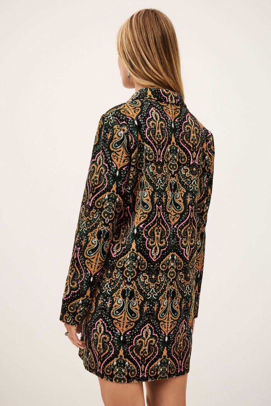 BA+SH Suga Dress in Multico