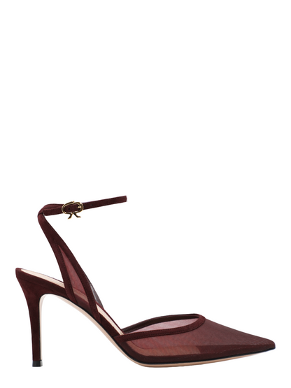 Gianvito Rossi Organza Camoscio in Royale