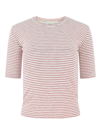 Vince Striped Elbow Sleeve Crew (More Colors)