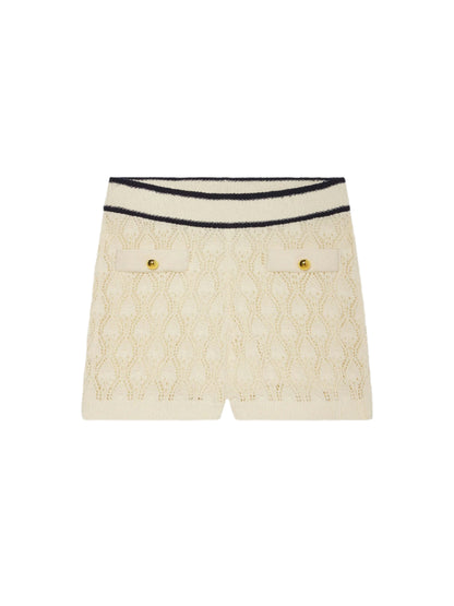 Frame The Rookie Short in Cream Multi
