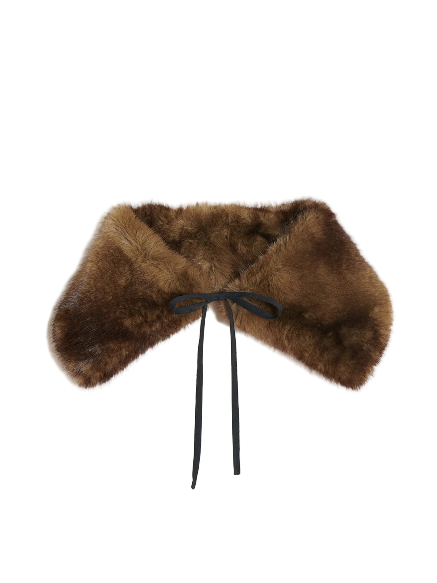 Apparis Eliza Faux Collar in Mink