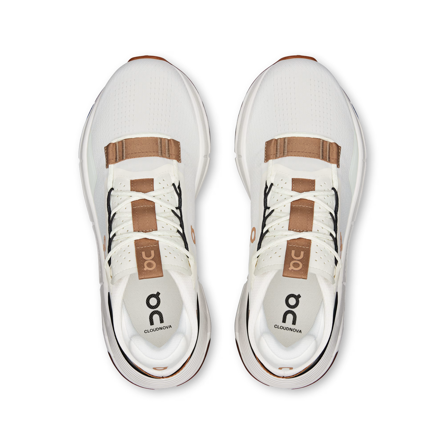 On Running Women's Cloudnova 2 in Ivory/Sphinx