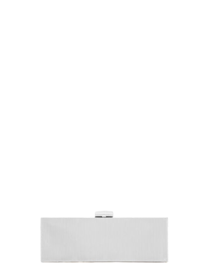 Retrofête Amarita Clutch in Silver