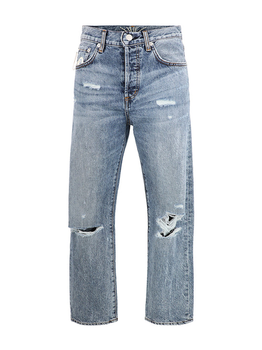 Daily Blue HYPE Classic Cropped Jeans in Tempest
