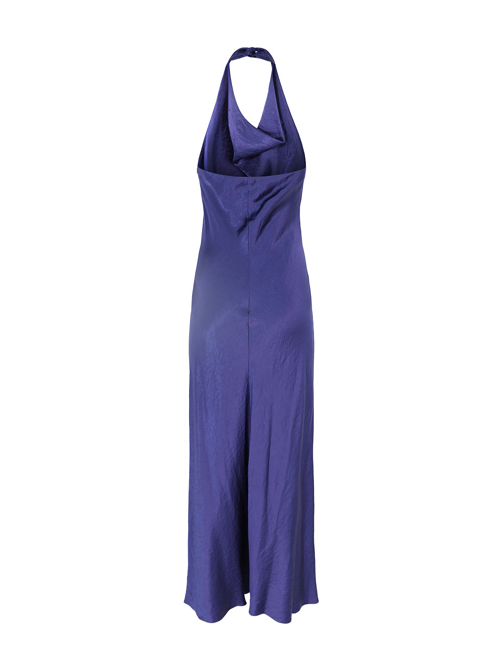 Vince Cowl-Neck Maxi Dress in Deep Iris